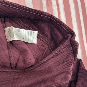 Burgundy Corduroy Pants